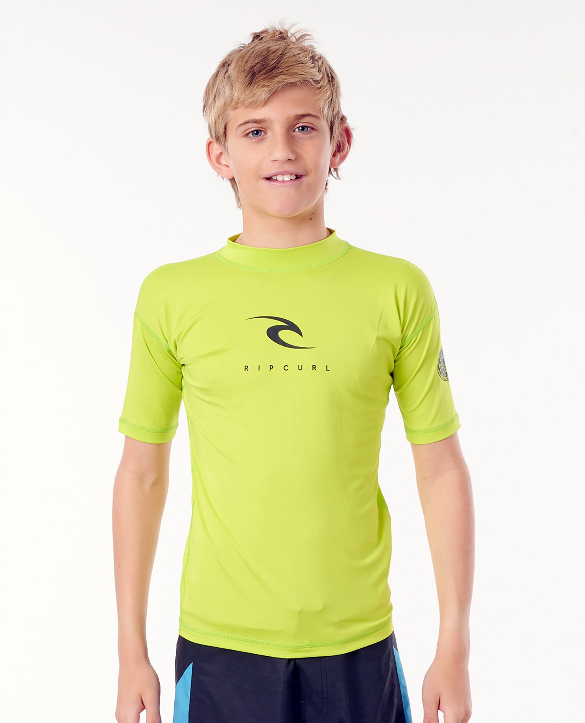 Ripcurl Youth Rash Vest - Lime 4078, 12 image
