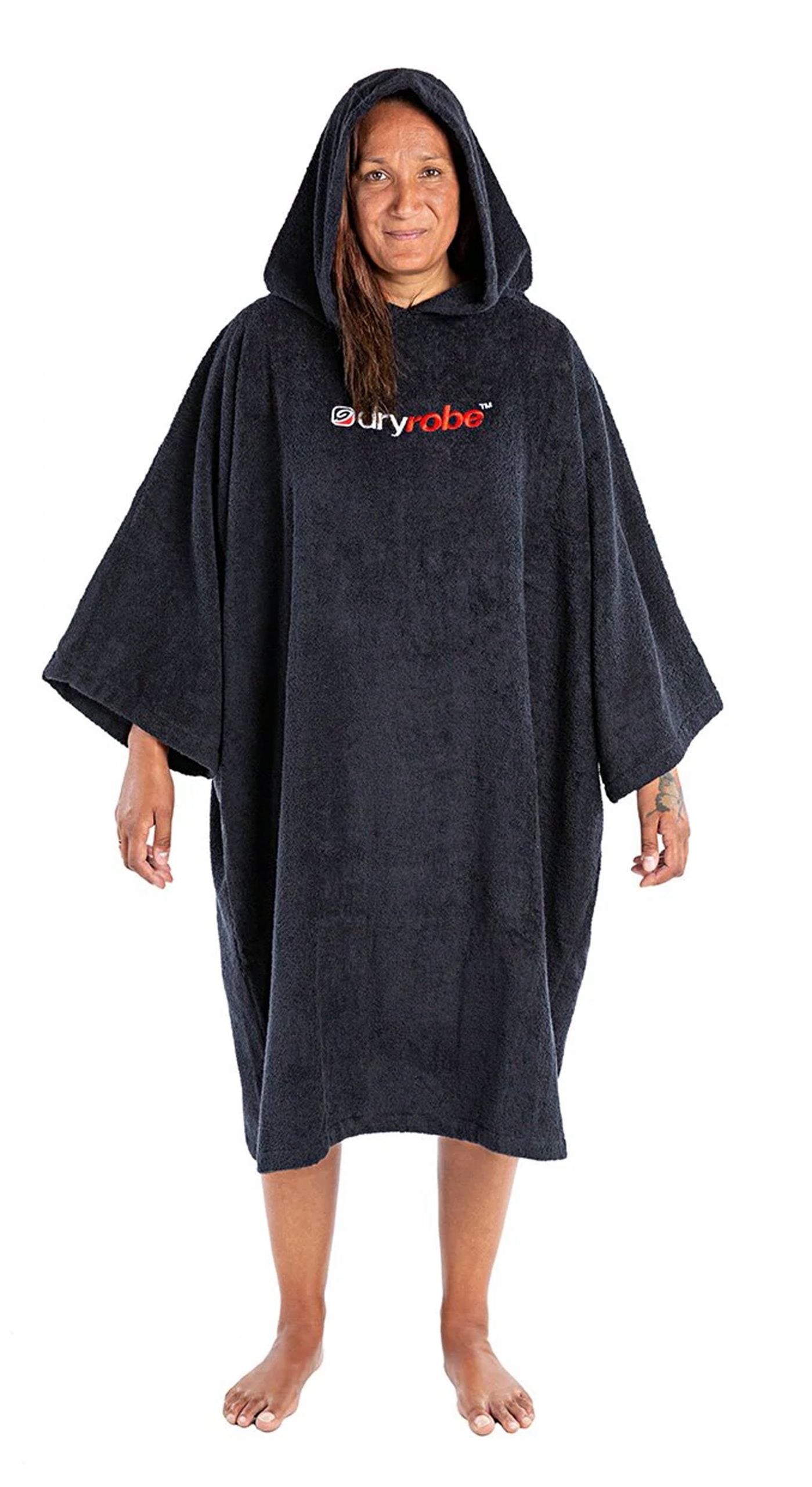Towel Dryrobe Black image 2