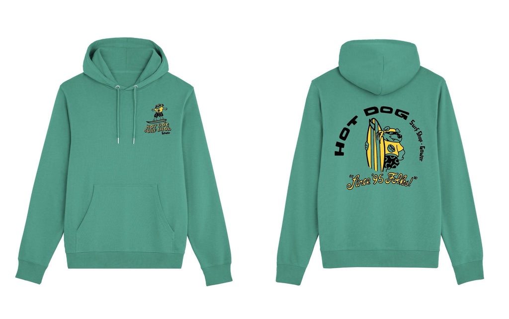 Hot Dog 2026 Green Hoody - Medium image