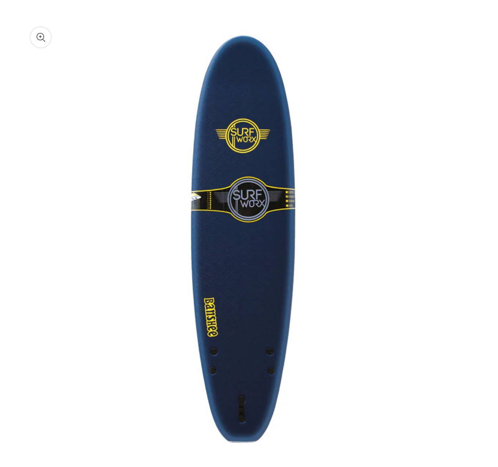 Surfworx Banshee Navy (6ft 6 - 9ft) - 9’0, Navy Blue image