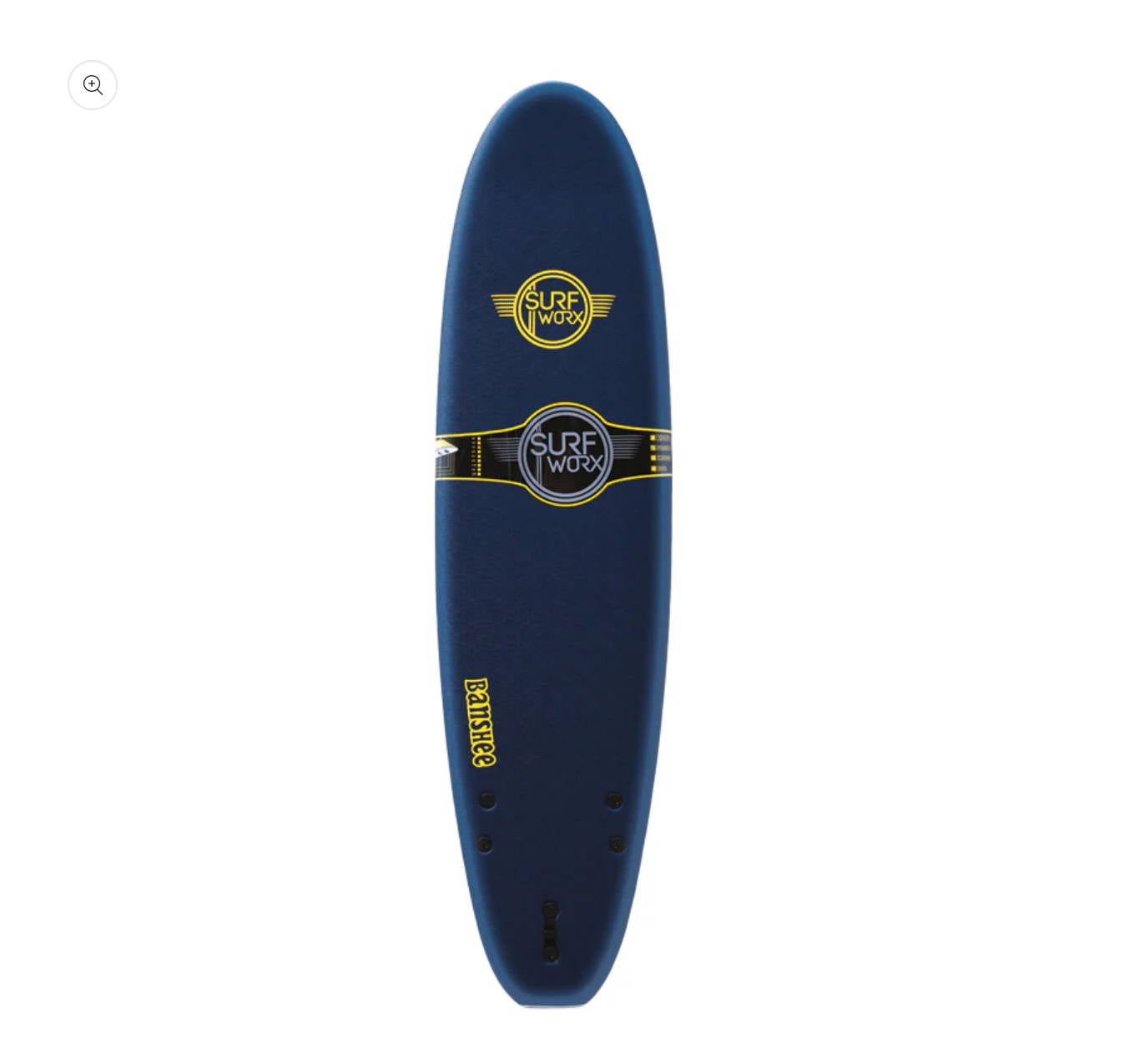 Surfworx Banshee Navy (6ft 6 - 9ft) image 0