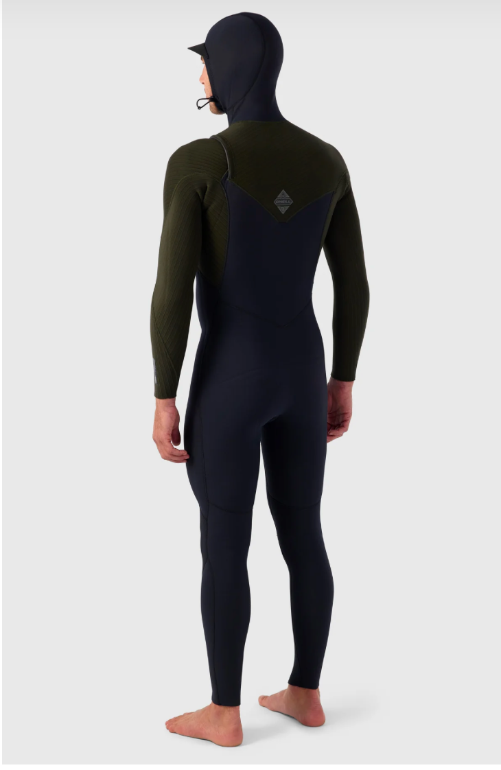 O’Neill Hyperfreak Plus Hooded 5/4m Chest Zip image 3