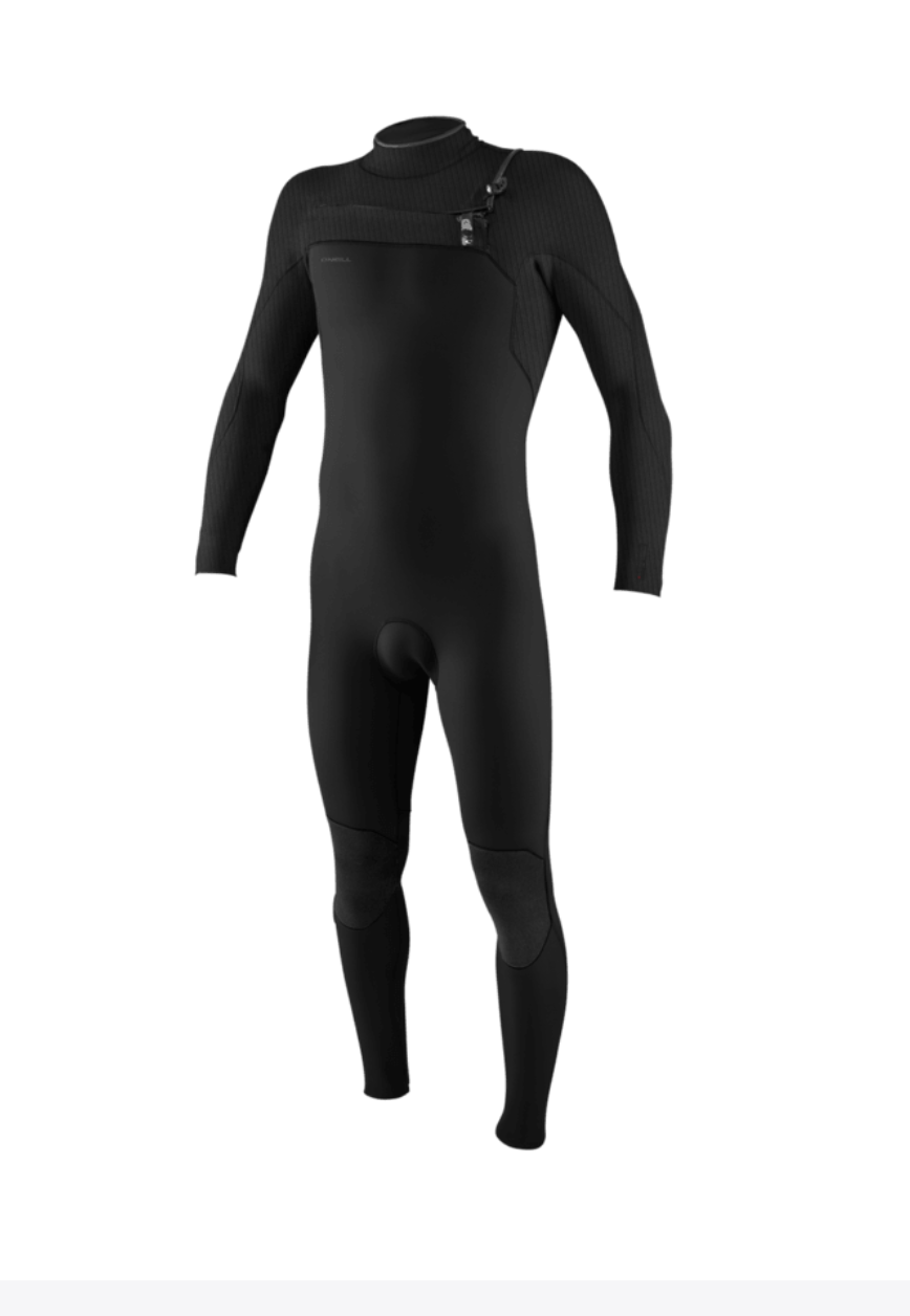 Hyperfreak 5/4m + Chest Zip - XXL, Black/Black image