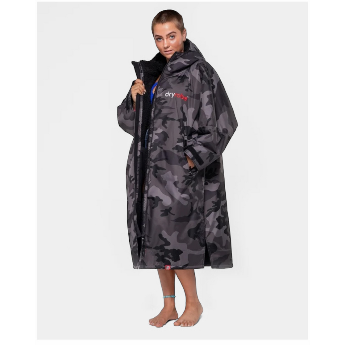 Dryrobe Advance Black Camo Black