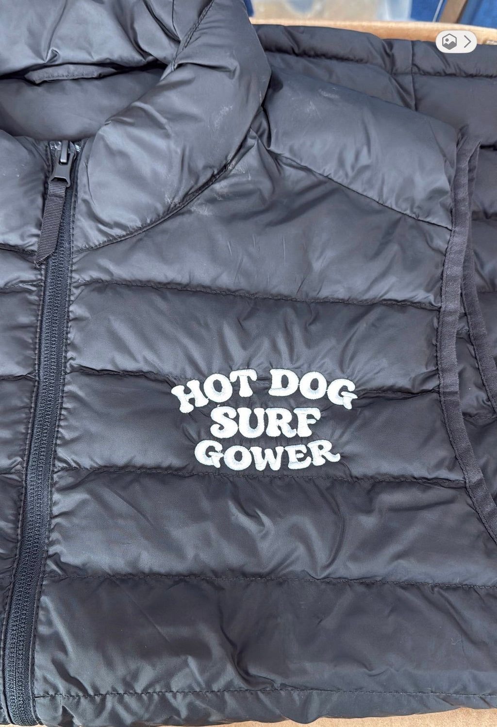 Hot Dog padded Gilet or Coat image 0