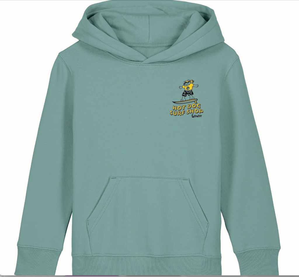 Hot Dog Kids Hoody Green image 1