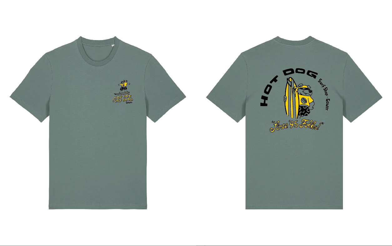 Hot Dog 26 Tee - XXL, Grey image