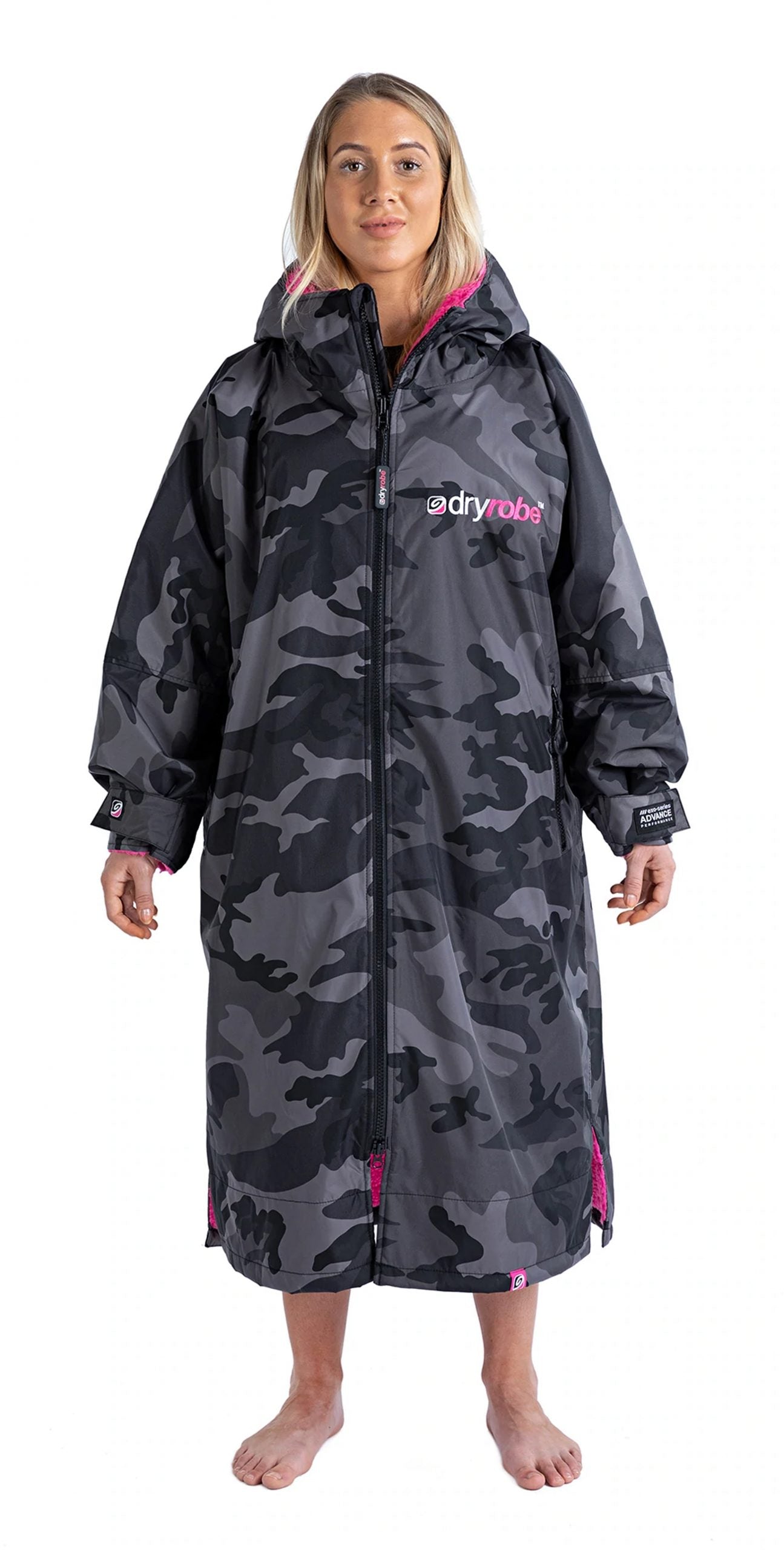 Advance Dryrobe Black Camo / Pink image 1