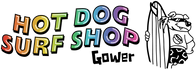 Hot Dog Surf Shop Logo