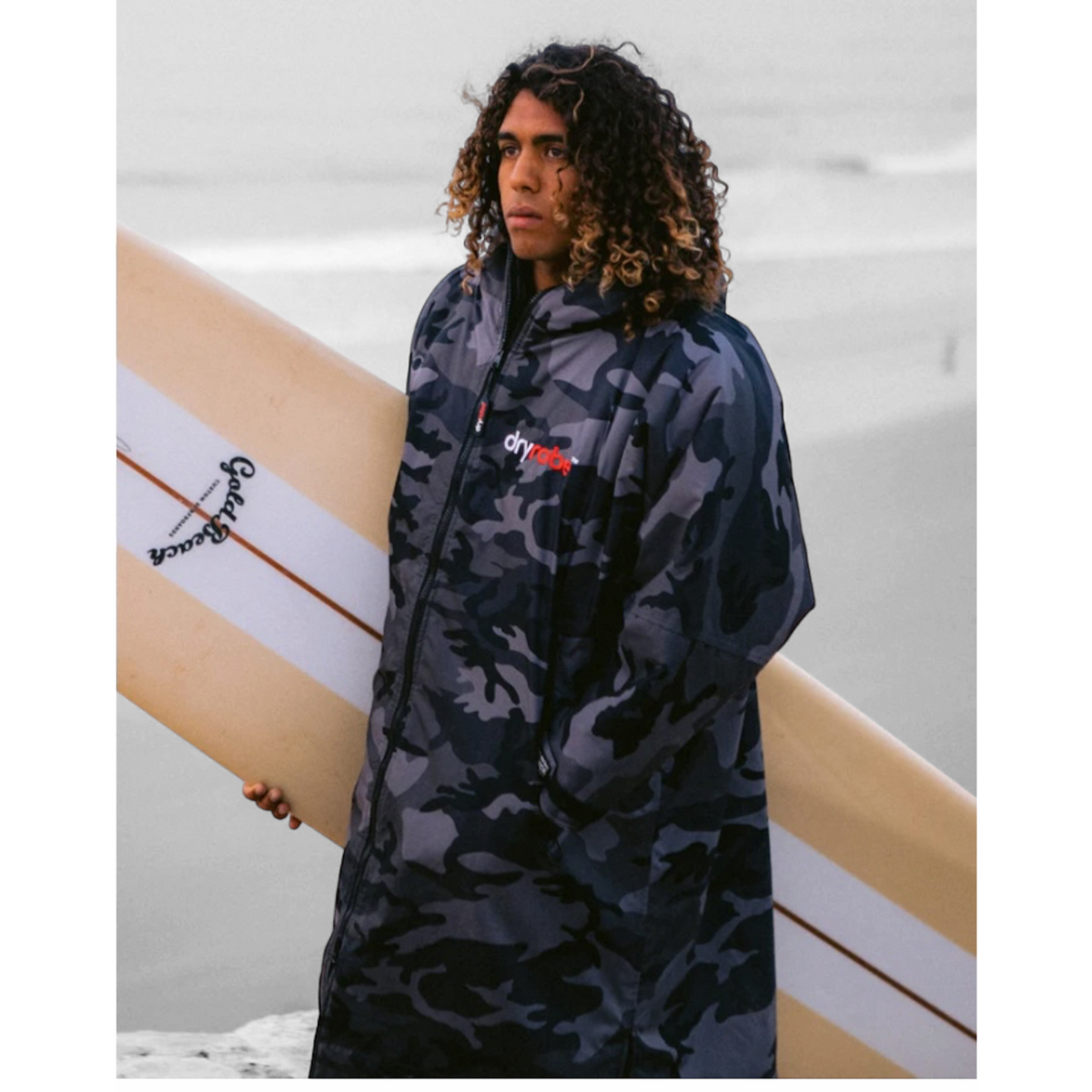 Dryrobe Advance Black Camo Black