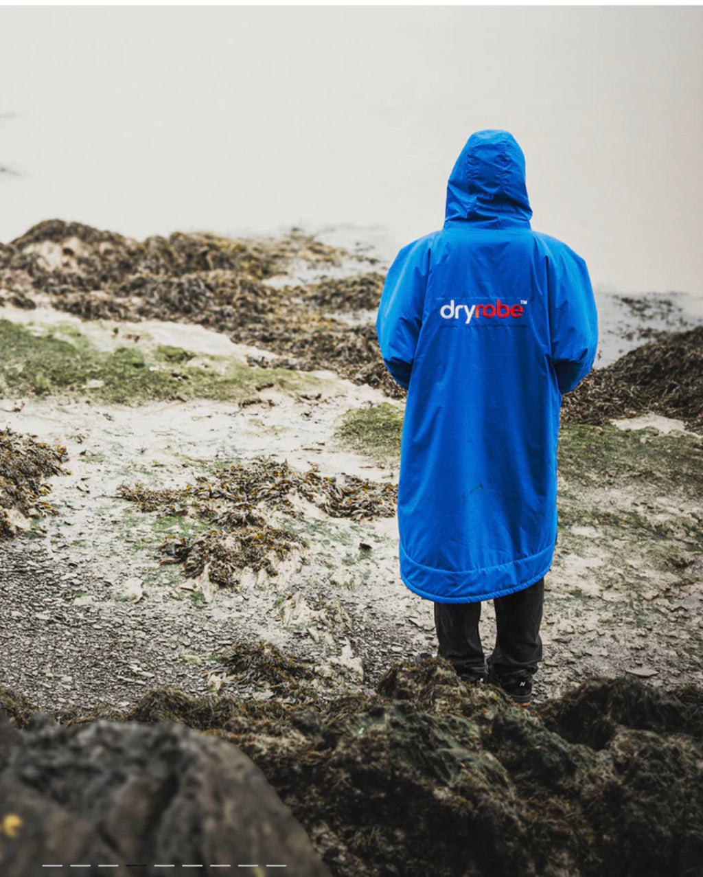 Dryrobe Advance Cobalt Blue/Black