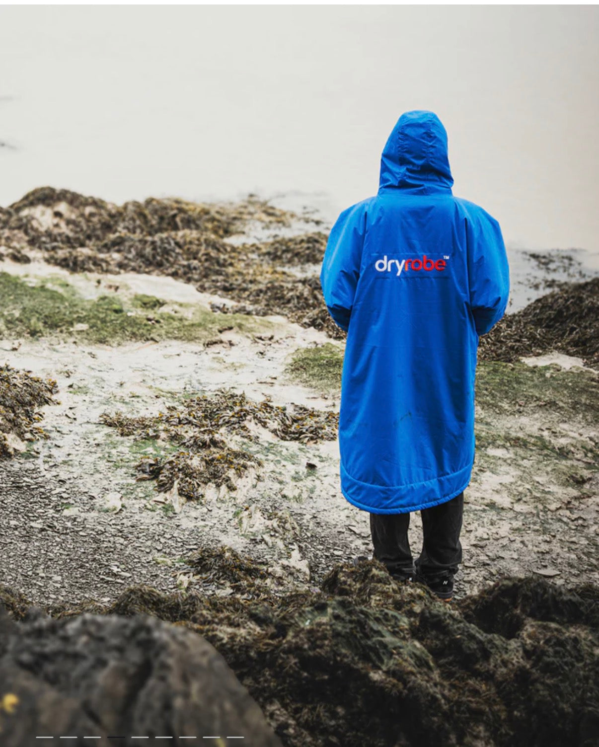 Dryrobe Advance Cobalt Blue/Black