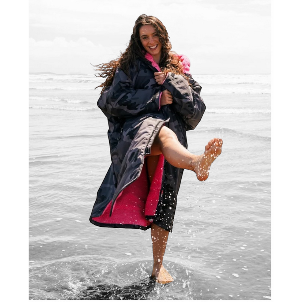 Dryrobe Advance Black Pink