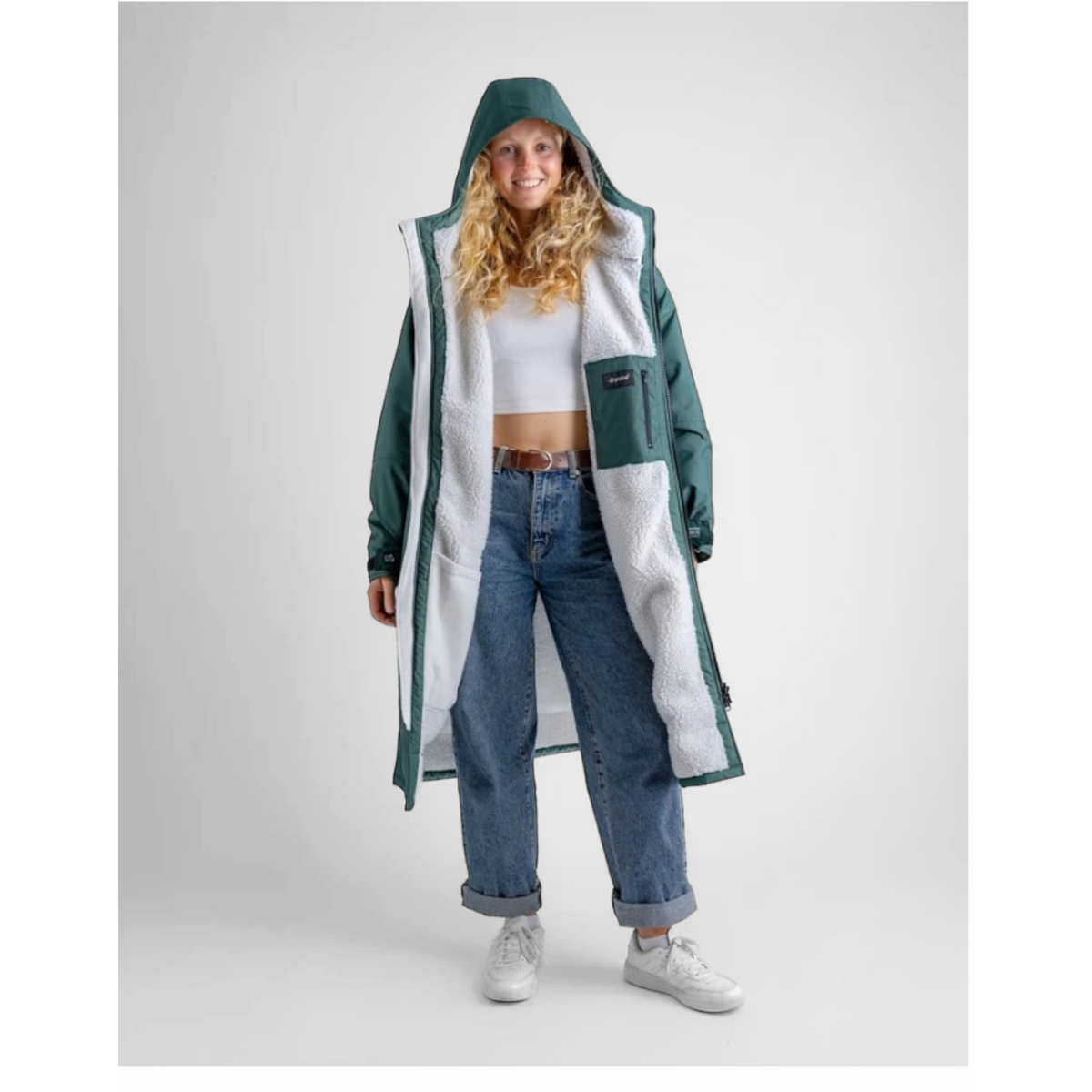 Dryrobe Advance Dark Green Grey