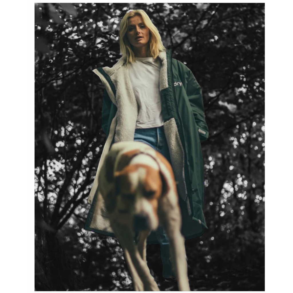 Dryrobe Advance Dark Green Grey