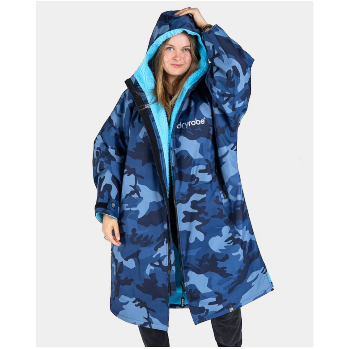 Dryrobe Advance Blue Camo Blue