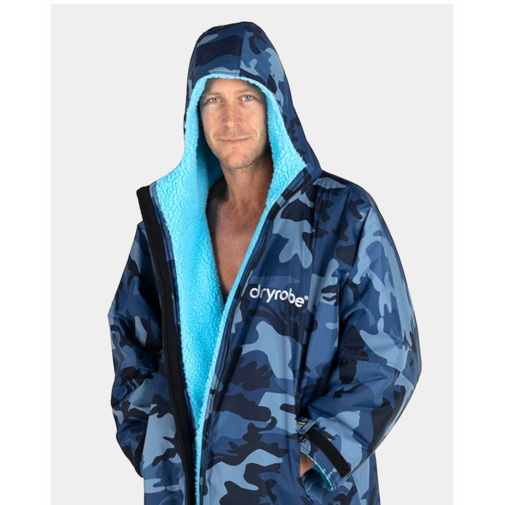 Dryrobe Advance Blue Camo Blue