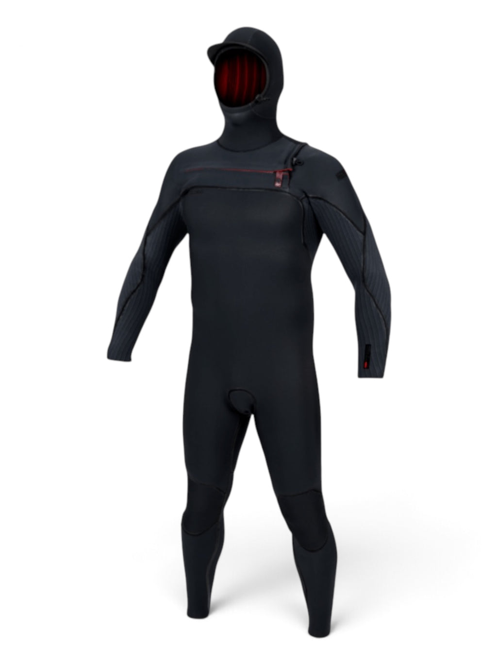 Hyperfreak Fire 5/4+ Chest Zip w/Hood