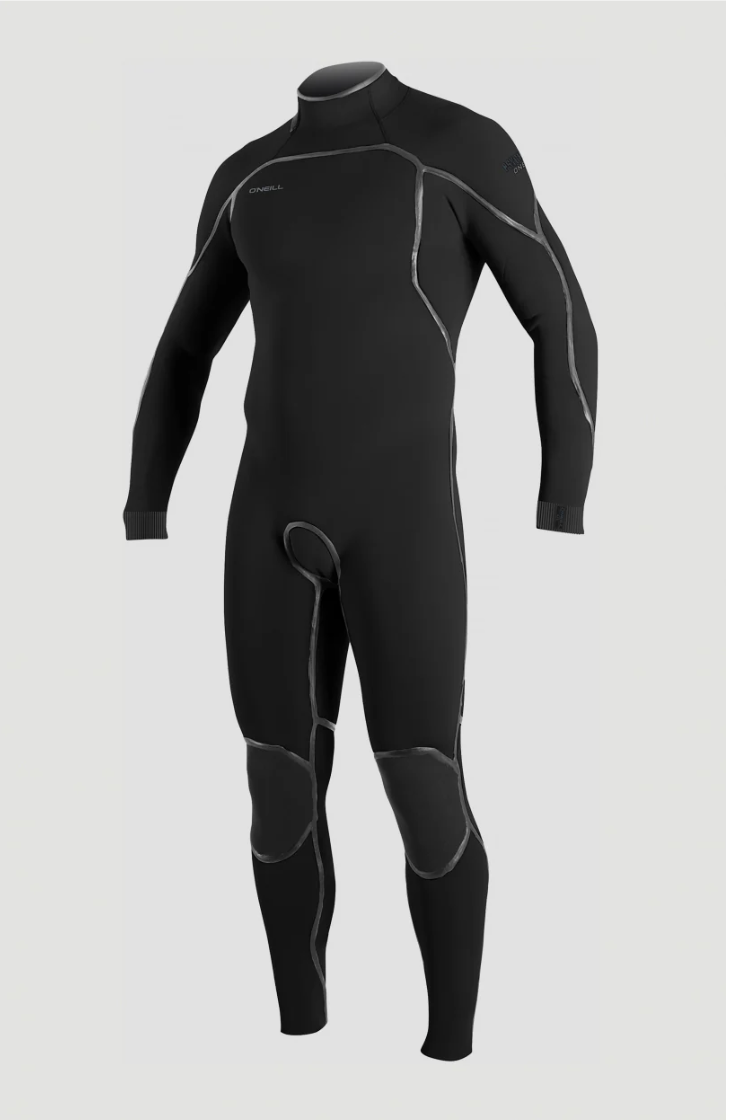O’Neill Psycho One 5/4 Back Zip Black image 0