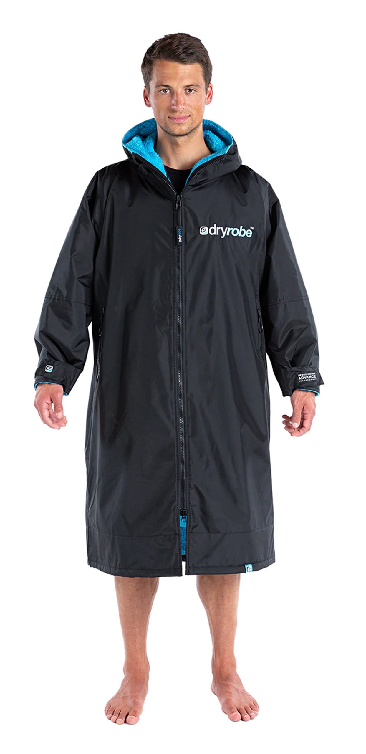 Advance Dryrobe Black / Blue - Age 10-14 image