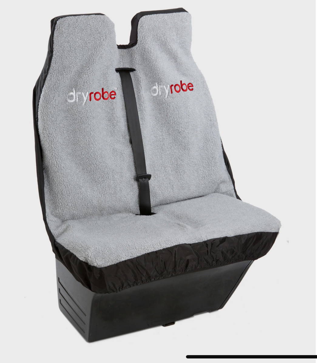 Dryrobe Double Van Seat Cover - Water repellent - Grey image