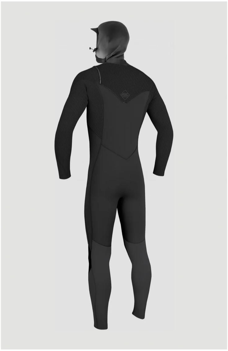 O’Neill Hyperfreak Plus Hooded 5/4m Chest Zip - S image