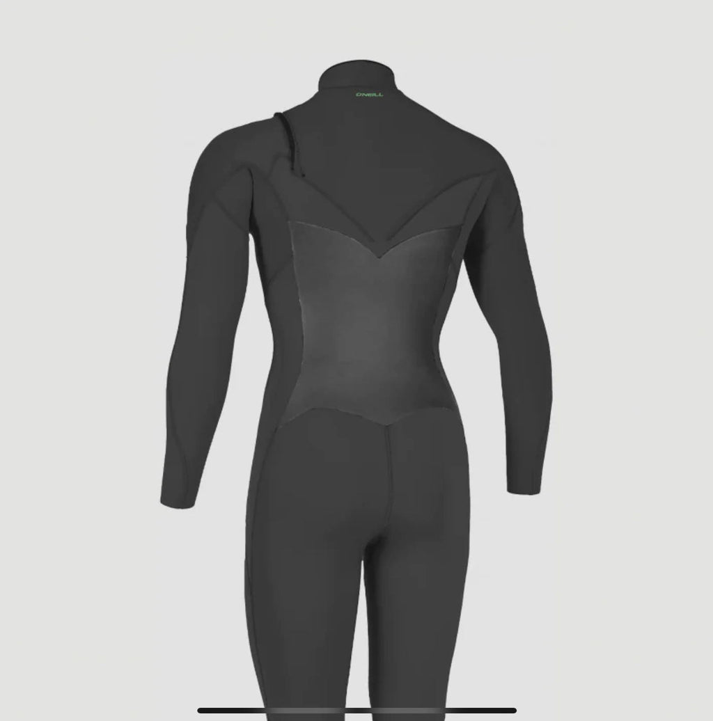 Oneill ladies Ninja 5/4 Chest Zip Black image 0