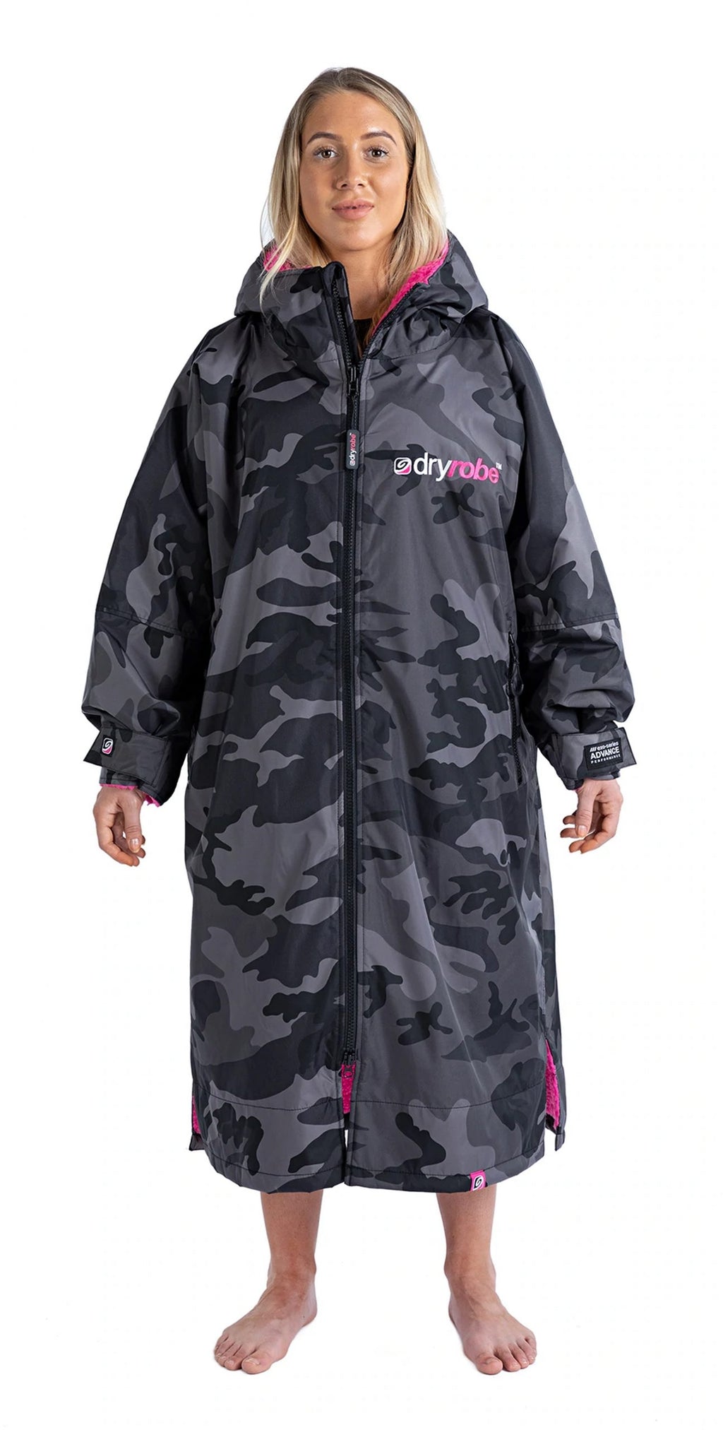 Advance Dryrobe Black Camo / Pink - L image