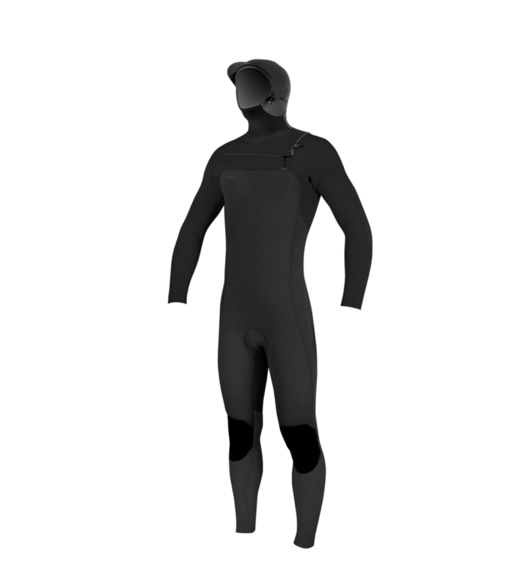 O’Neill Hyperfreak Youth 5/4+ with Hood Black